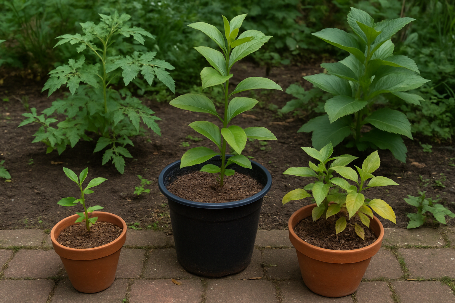 Gartenpflanzen im Topf oder im Freiland: Was ist besser?