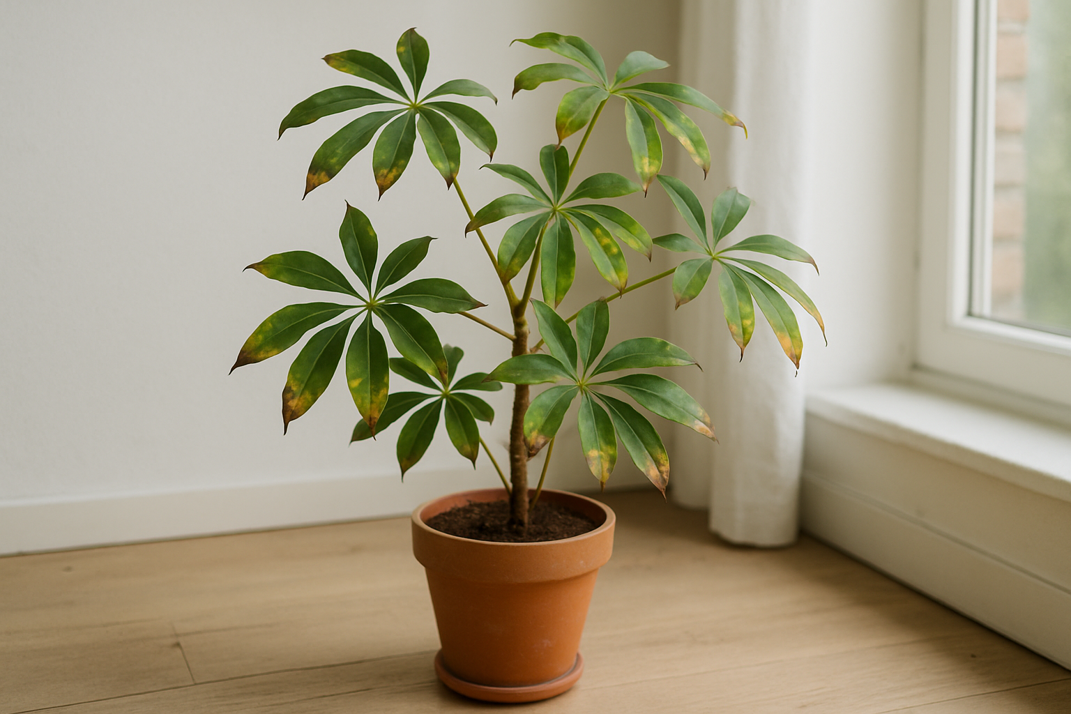Vingerpalm: häufige Probleme erkennen und beheben