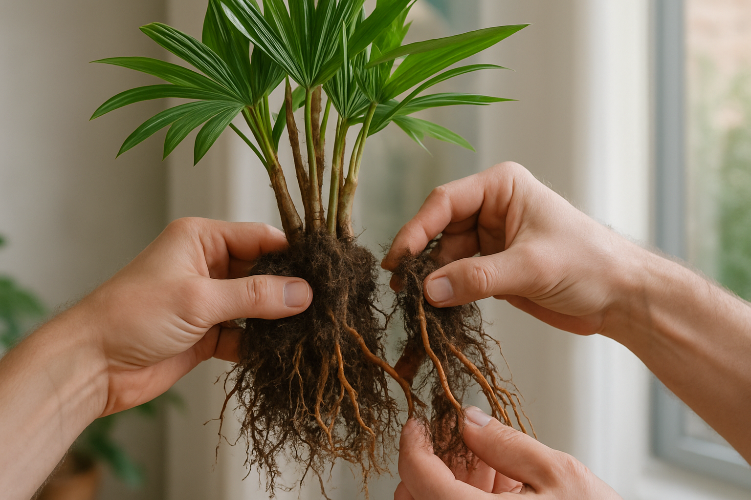 Vingerpalm vermehren
