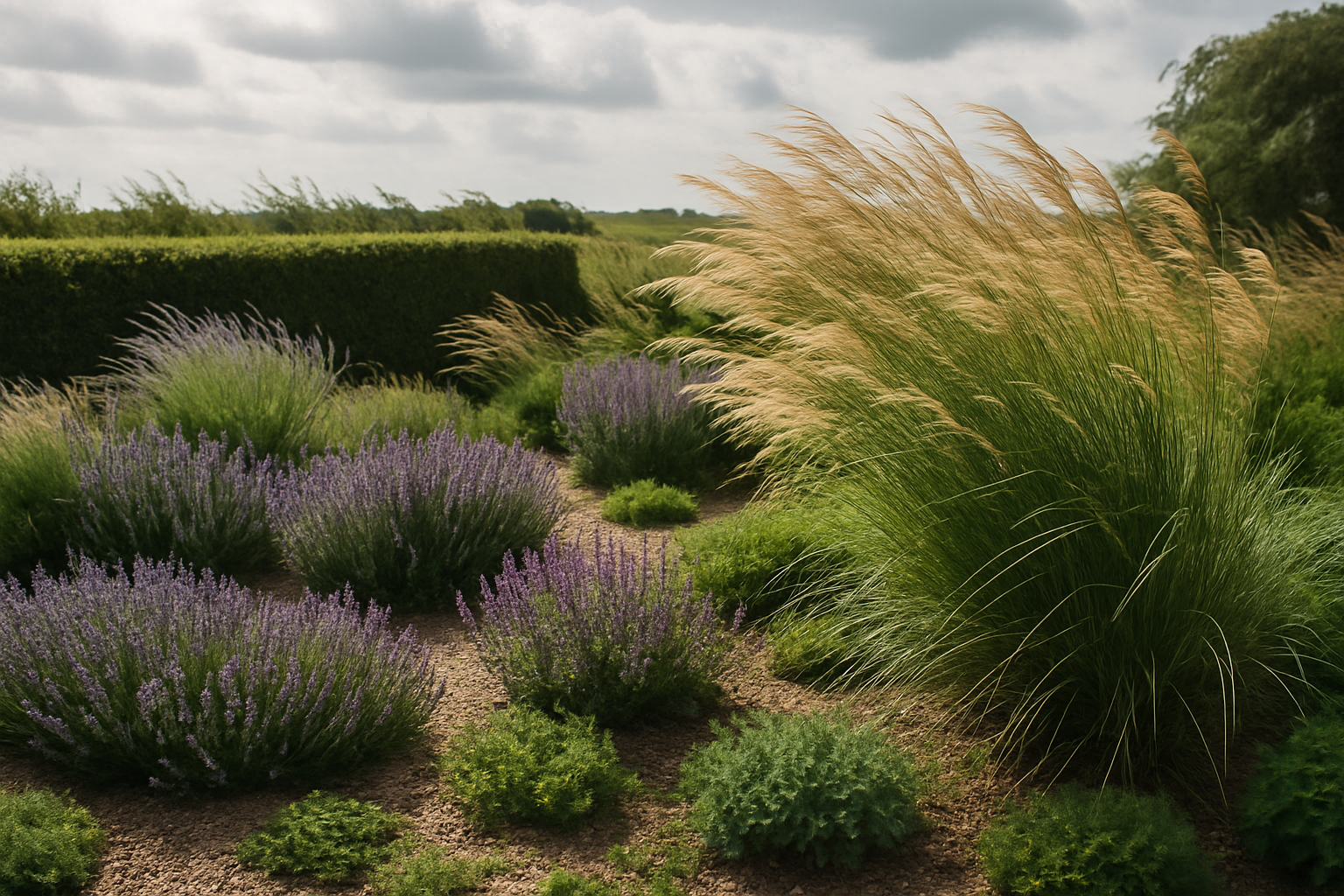 Windverträgliche Pflanzen für einen windigen Garten