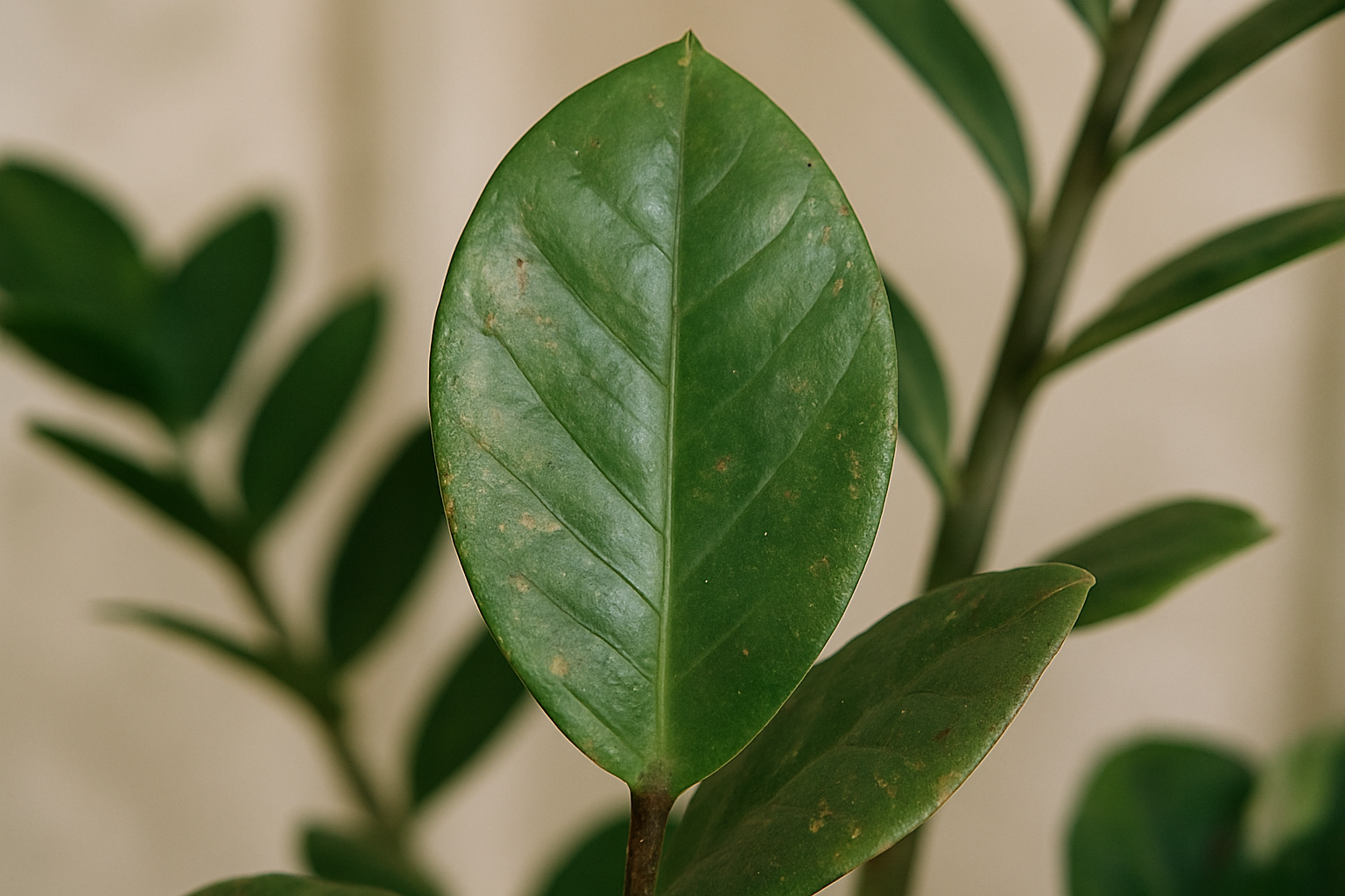 Zamioculcas Schaedlinge: erkennen und behandeln