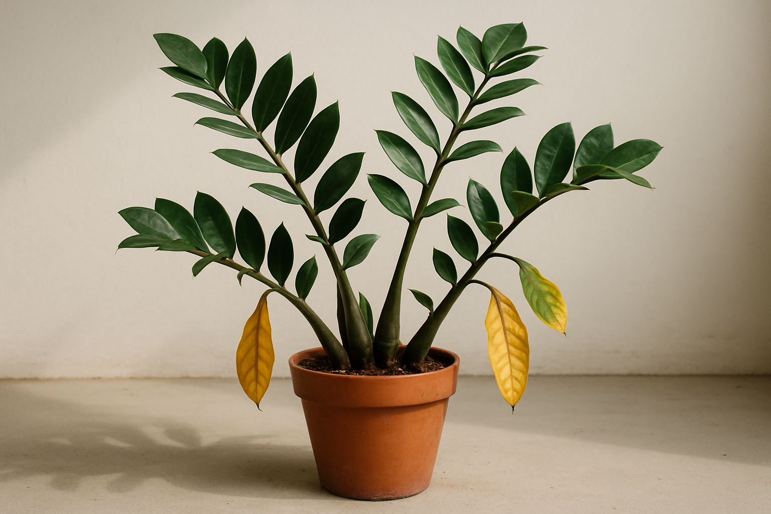 Zamioculcas Probleme erkennen & lösen
