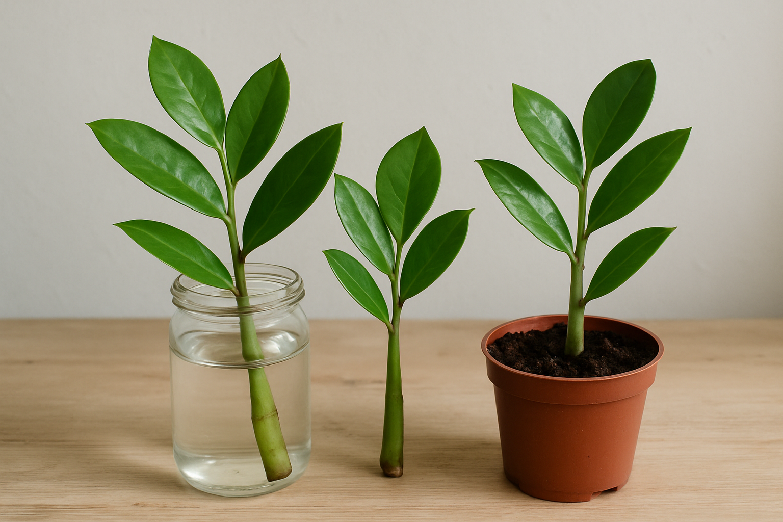 Zamioculcas vermehren: Schritt-für-Schritt-Anleitung