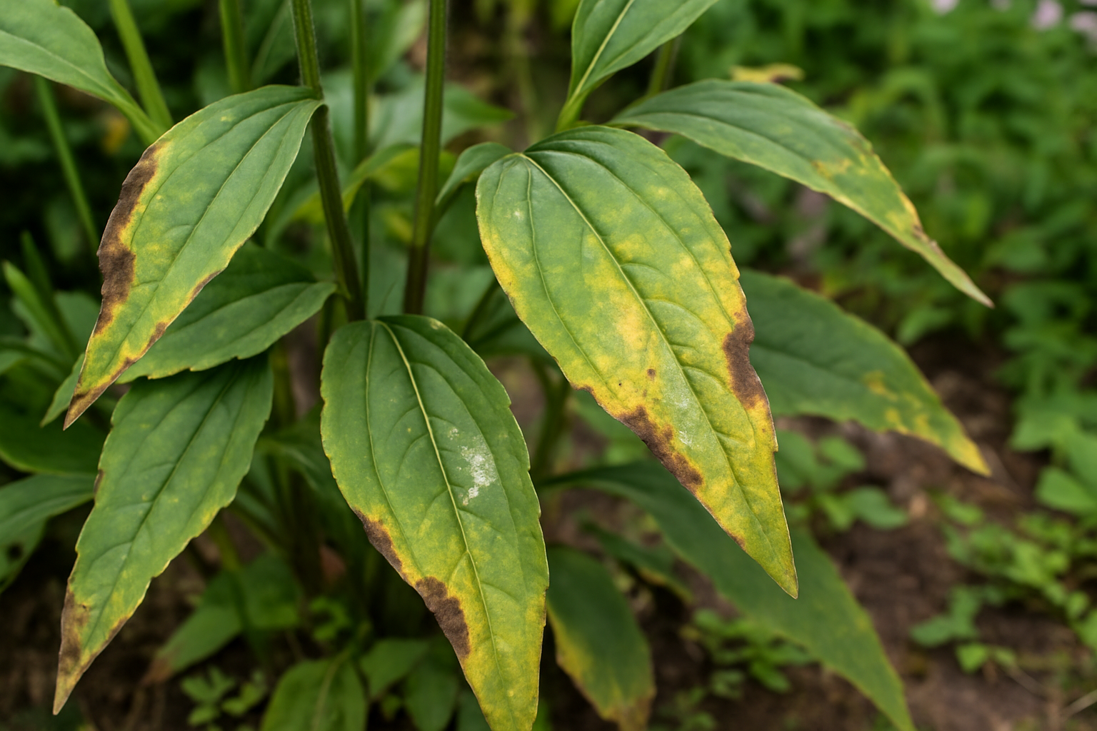 Probleme bei Echinacea und Rudbeckia erkennen