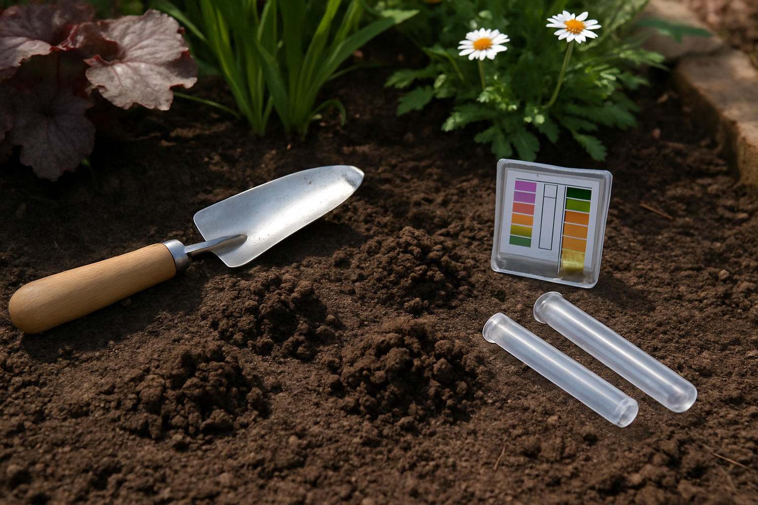 Den pH-Wert des Gartenbodens messen und beurteilen